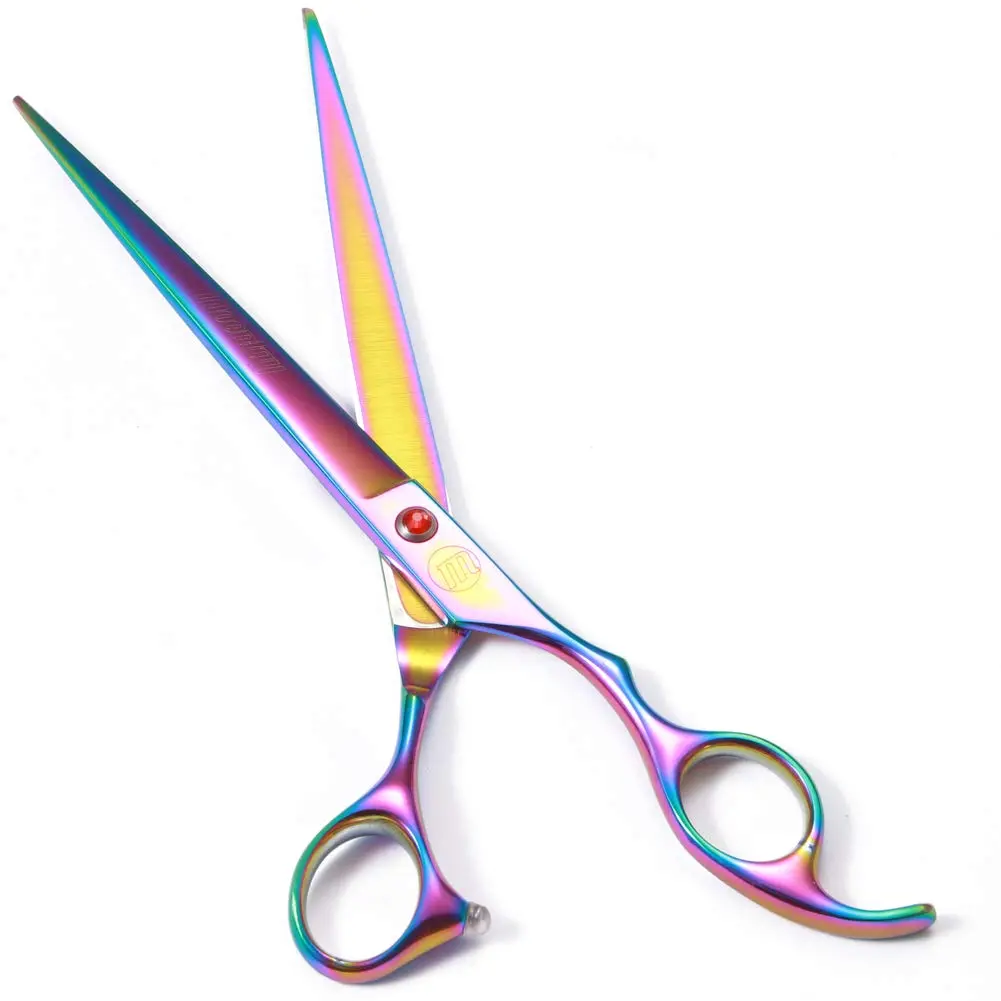 Moontay 8" Professional Dog Grooming Scissors Set of 5 with Pet Comb & Bag | Sharp, Ergonomic & Hand Forged - view 3