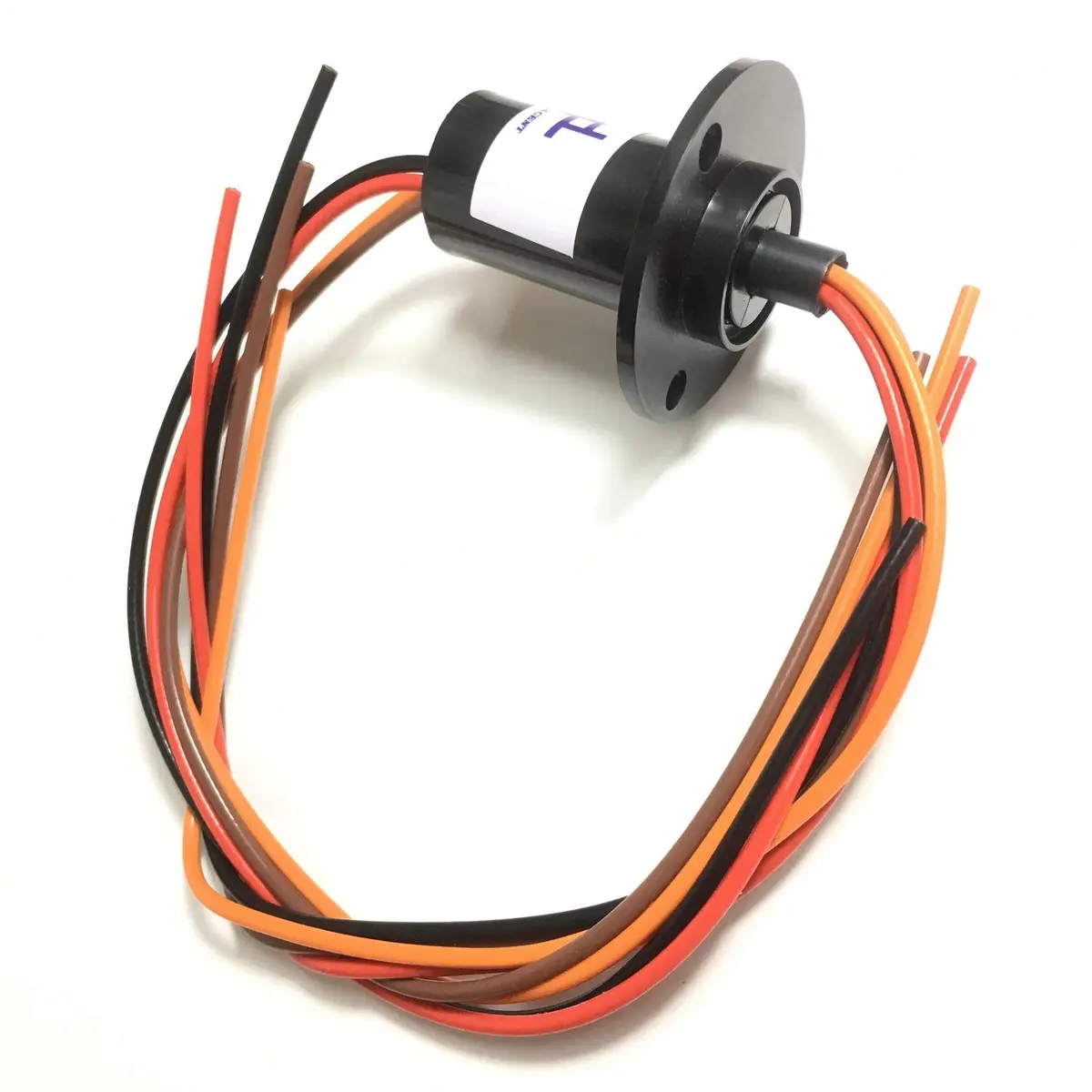 Taidacent Rotary Slip Ring 4 Wires 15A Gold Contact | Long-Lasting Electrical Collector - main product image