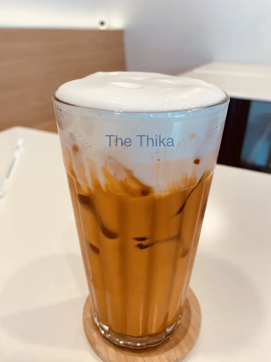 The Thika Large Reusable Thai Tea Filter 26.7 cm (10.5") | Authentic Thai Style Cloth Strainer with Metal Handle - view 7