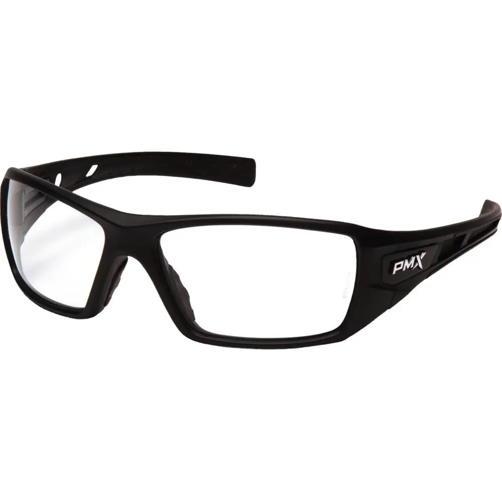 Pyramex Velar Safety Glasses Black Frame Clear Lens | ANSI Z87.1 Certified - view 3
