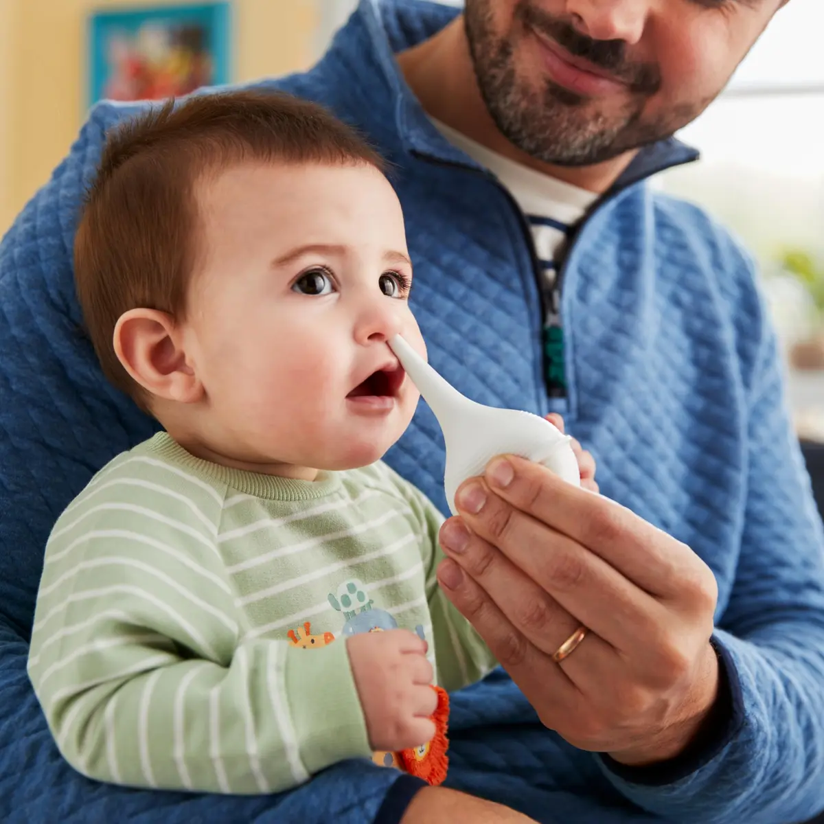 Safety 1st Nasal Aspirator White 1 Count (60g/2.1oz) | Gentle Suction for Clear Breathing - view 5