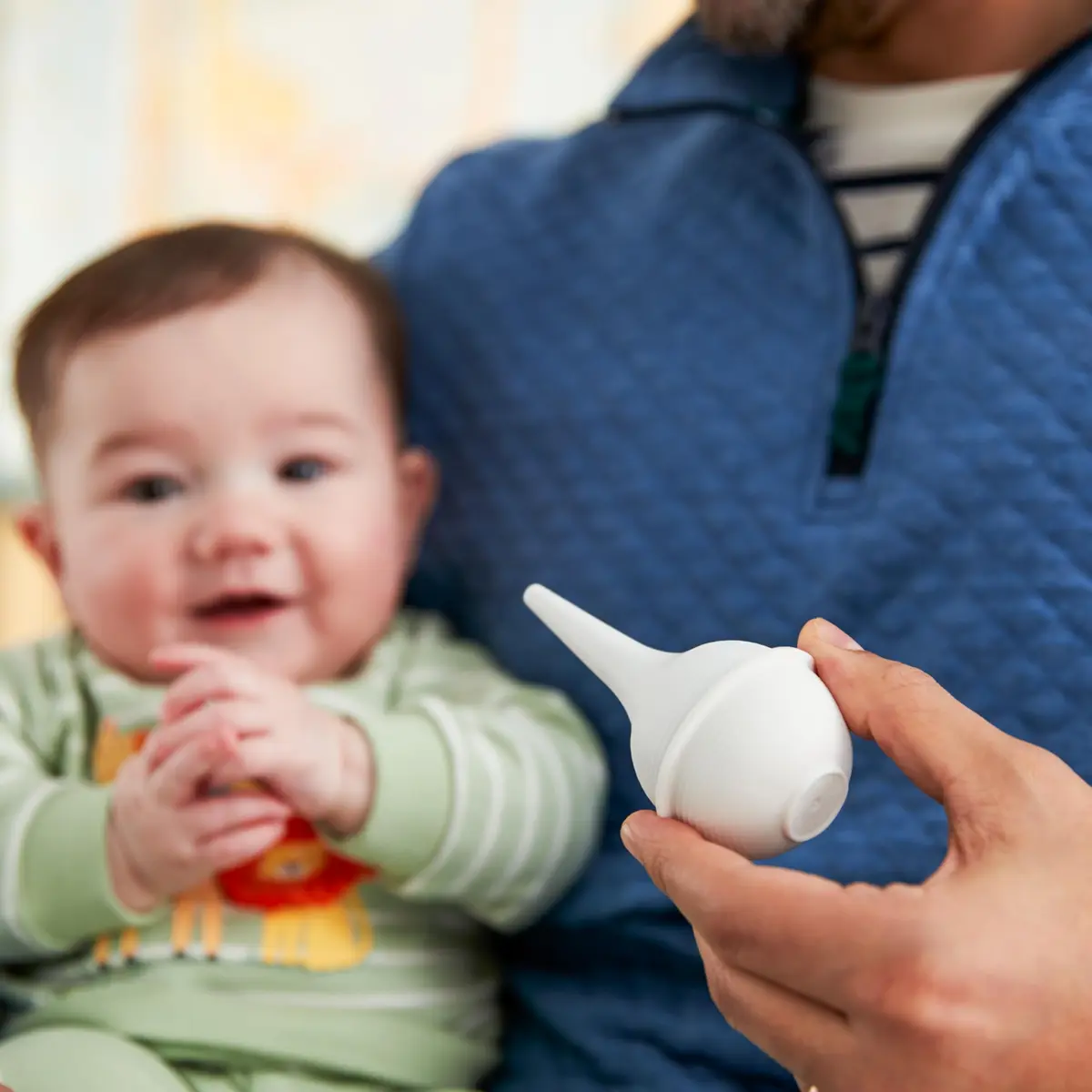 Safety 1st Nasal Aspirator White 1 Count (60g/2.1oz) | Gentle Suction for Clear Breathing - view 6