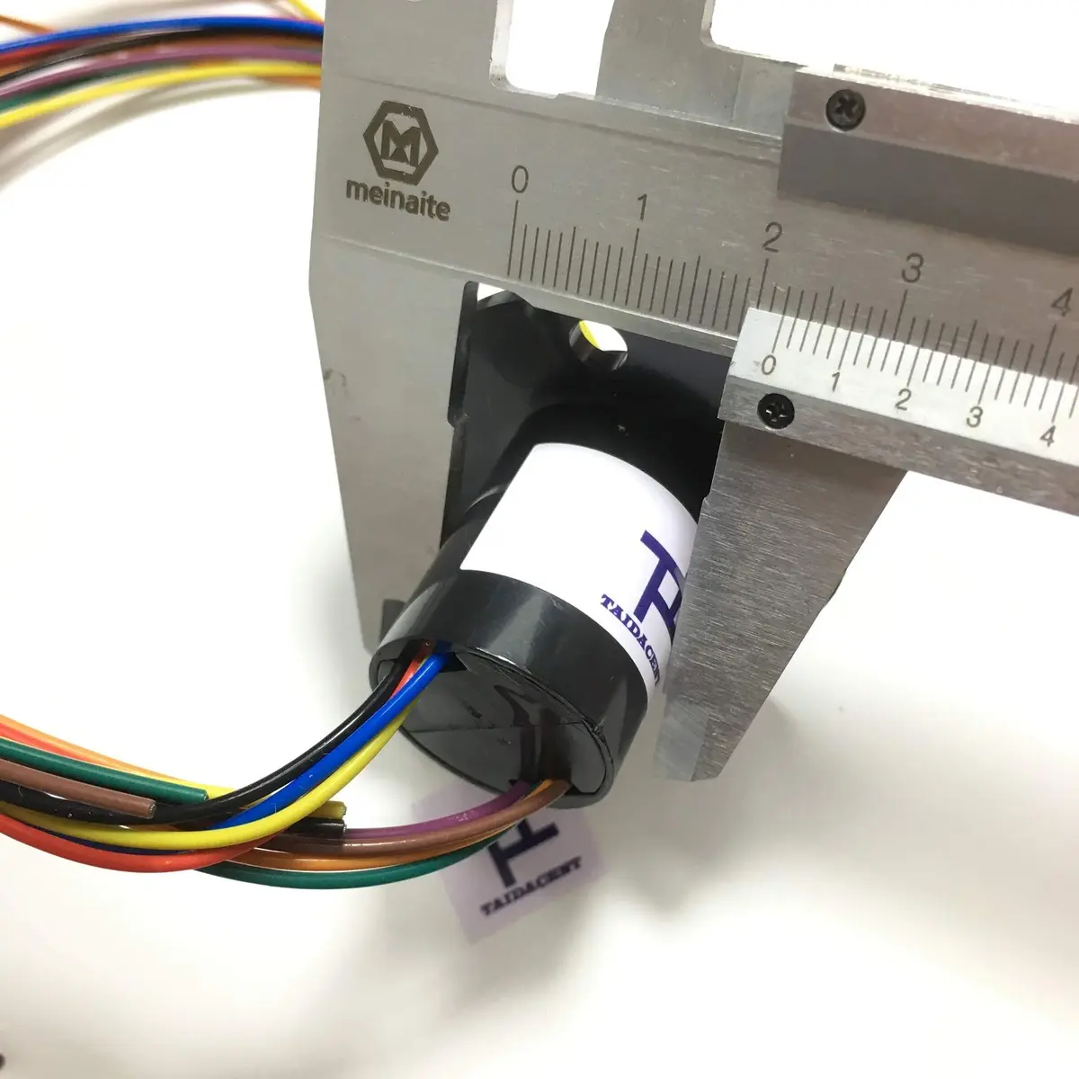 Taidacent Electrical Slip Ring Rotary Collector Ring 8 Wires 5A Diameter 22mm | Gold Contact for Long Life - view 5