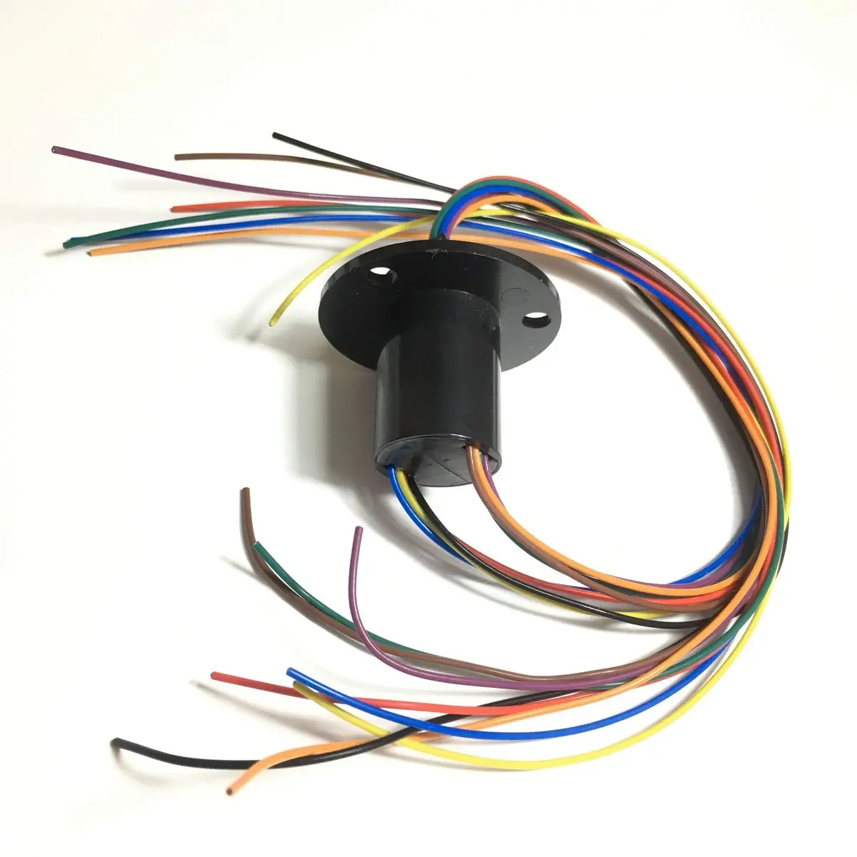 Taidacent Electrical Slip Ring Rotary Collector Ring 8 Wires 5A Diameter 22mm | Gold Contact for Long Life - view 6