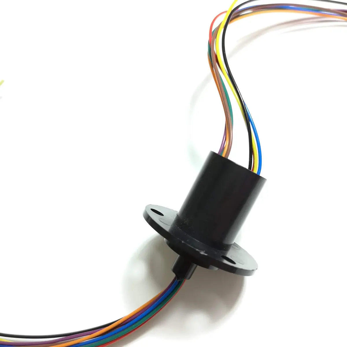 Taidacent Electrical Slip Ring Rotary Collector Ring 8 Wires 5A Diameter 22mm | Gold Contact for Long Life - view 2