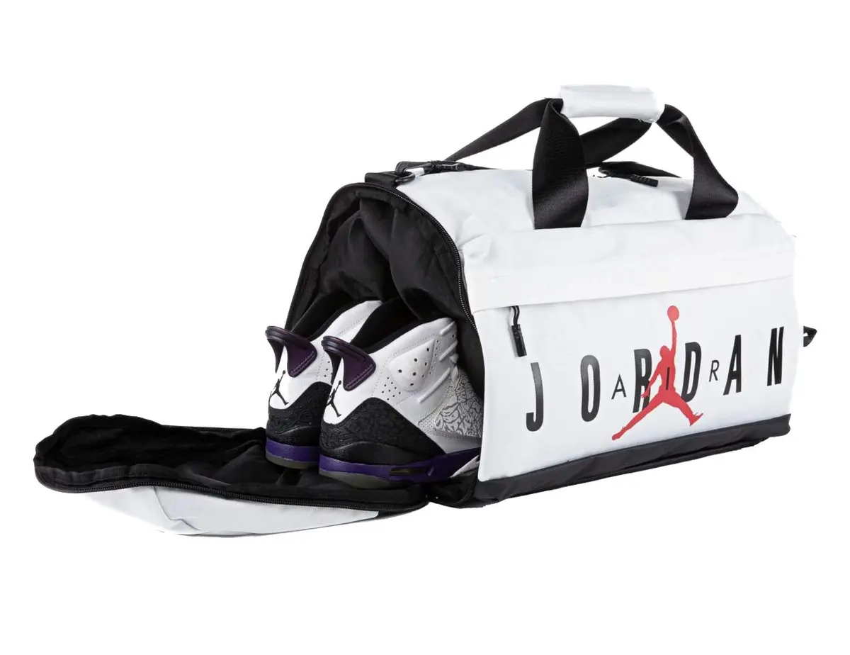 Nike Air Jordan Velocity Duffle Bag | Spacious, Durable & Lightweight for Active Lifestyle - view 4