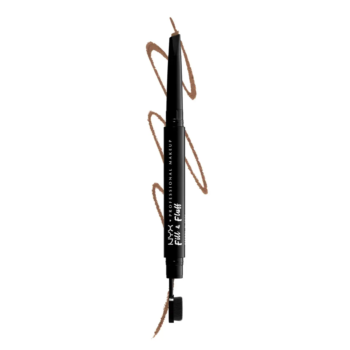 NYX PROFESSIONAL MAKEUP Fill & Fluff Eyebrow Pomade Pencil, Taupe | Matte Finish - main product image