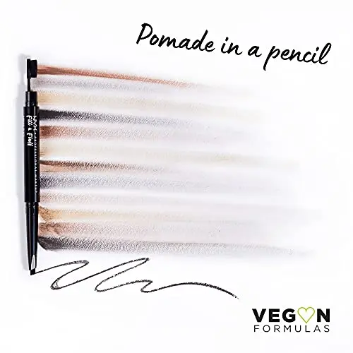 NYX PROFESSIONAL MAKEUP Fill & Fluff Eyebrow Pomade Pencil, Auburn | Dual-Ended Micro Paddle Brush & Teardrop Tip for Precise & Blended Brows - view 2