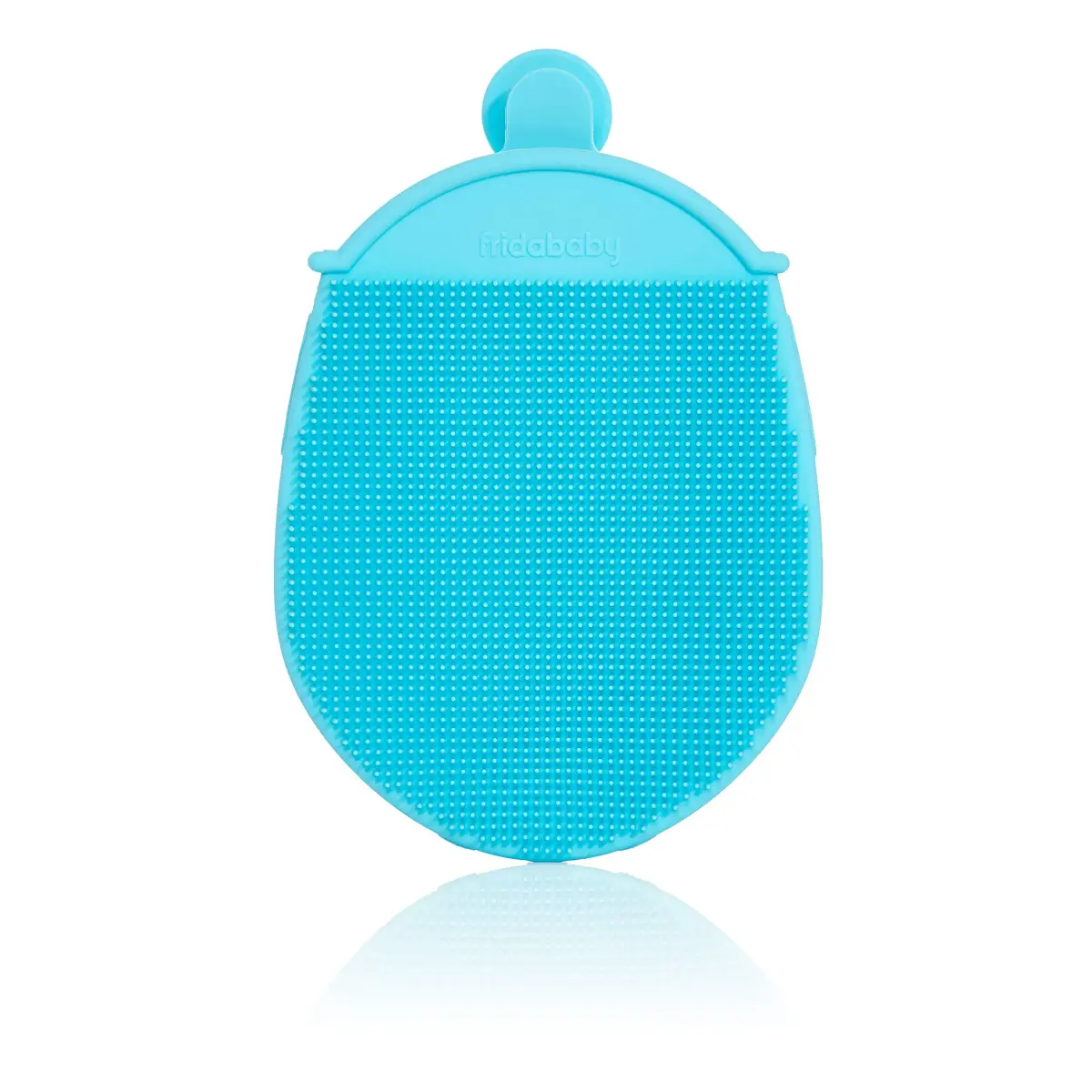 Frida Baby DermaFrida Bath Mitt Silicone | Gentle Exfoliating Toddler Body Brush for All Skin Types - view 3
