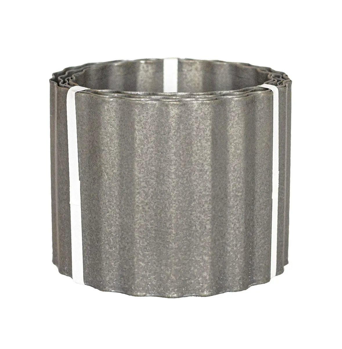 CeilingConnex Corrugated Garden Edging 6" Tall x 10' Long | Rustic Metal Landscape Border - main product image