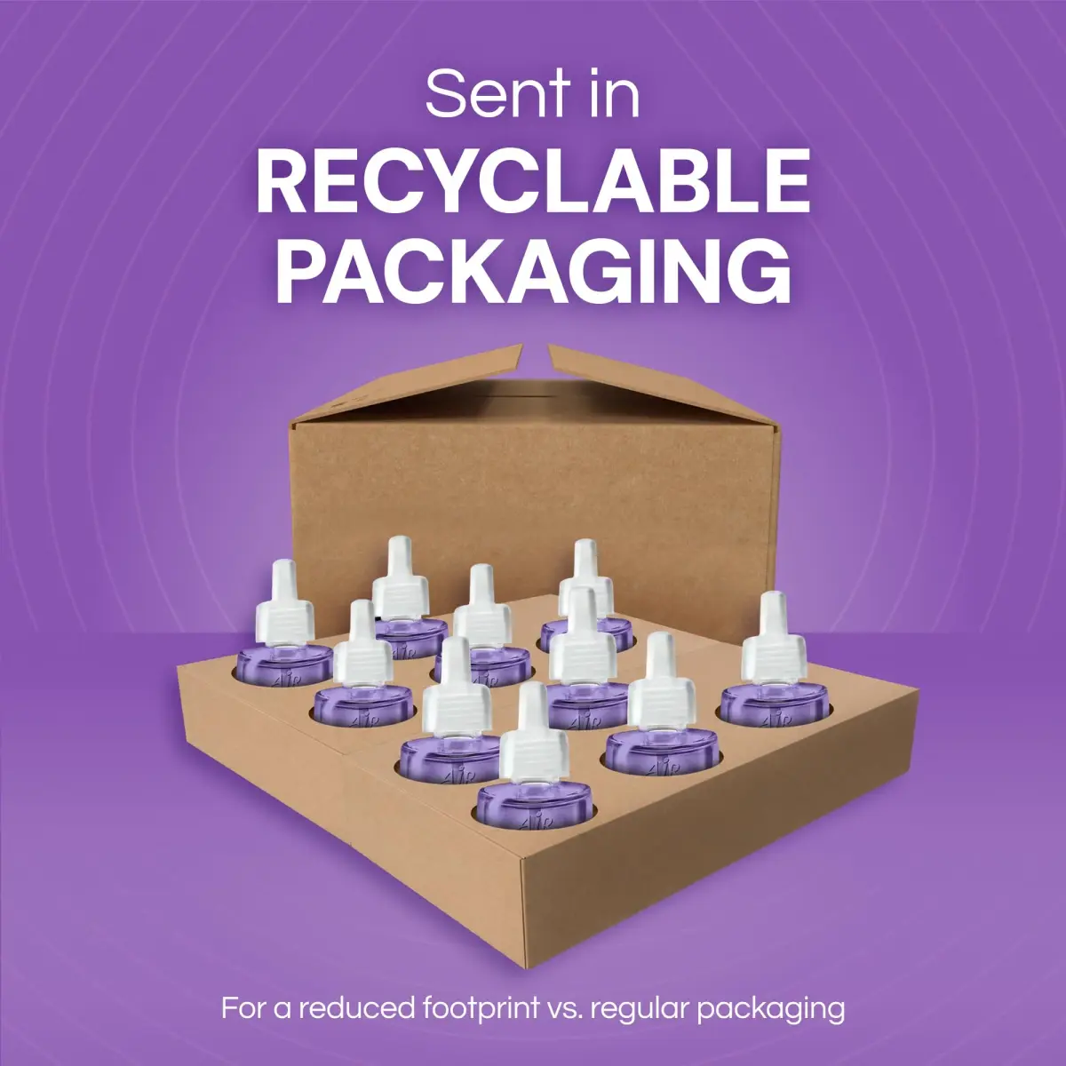 Air Wick Plug In Scented Oil Refills Lavender & Chamomile 10ct (0.67 fl oz per refill) | Continuous Fragrance for Up to 600 Days - view 7