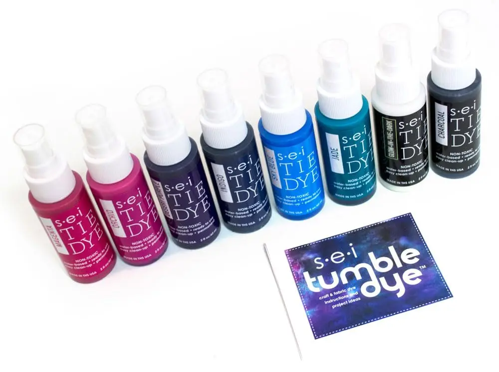 S·E·I Galaxy Tie Dye Kit 8 Colors | Water Based Spray Bottles for Fabric & Home Decor - view 5