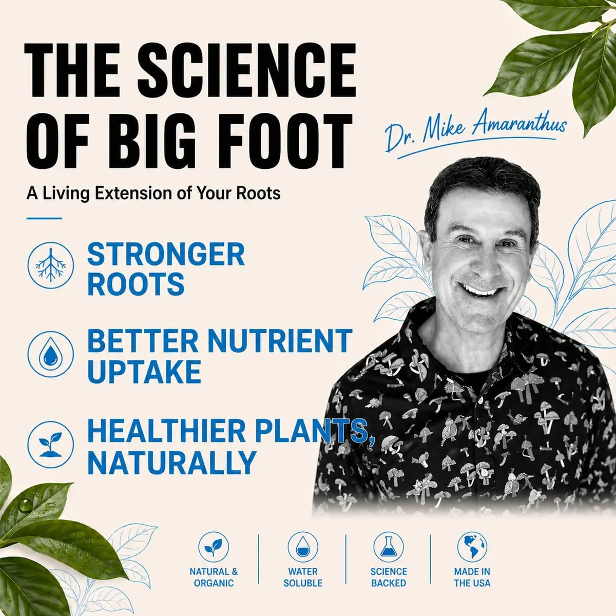 Big Foot Mycorrhizae Concentrate (10 lb) | Long-Lasting Soil & Plant Boost for Gardens & Lawns - view 8