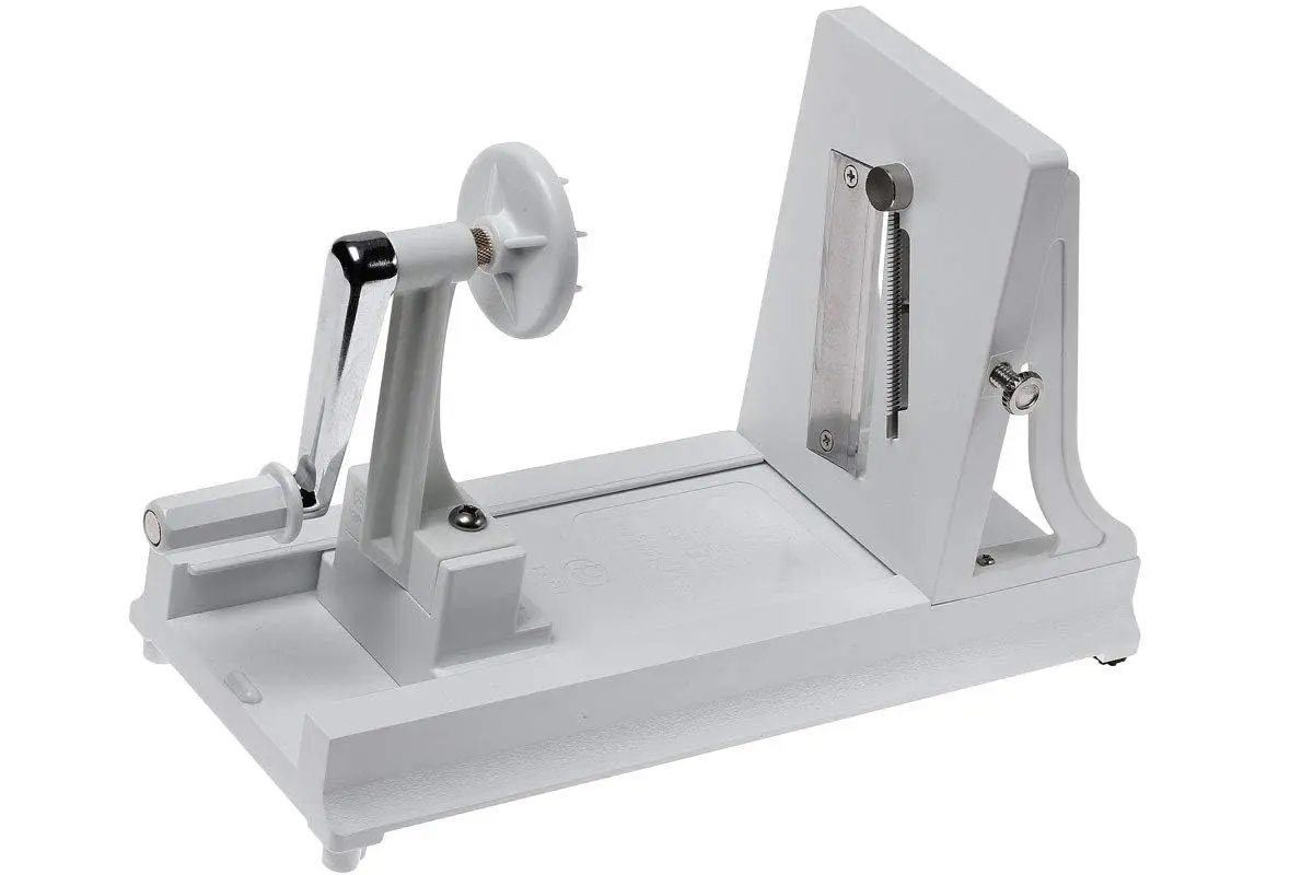 Benriner Turning Slicer White | 4 Japanese Stainless Steel Blades for Precise Vegetable & Fruit Strands - view 2