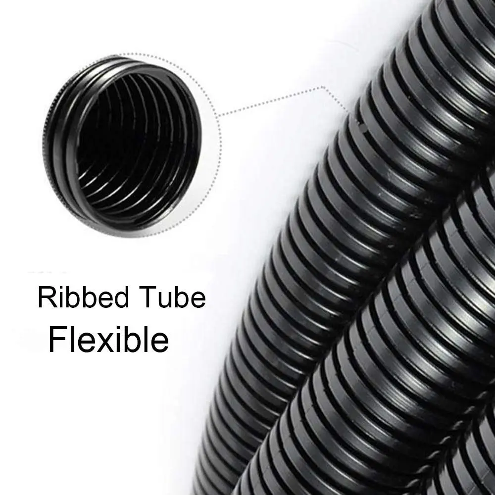 ZhiYo 50 FT 1/2" Wire Loom Split Tubing | High-Temperature Auto Wire Conduit - view 3