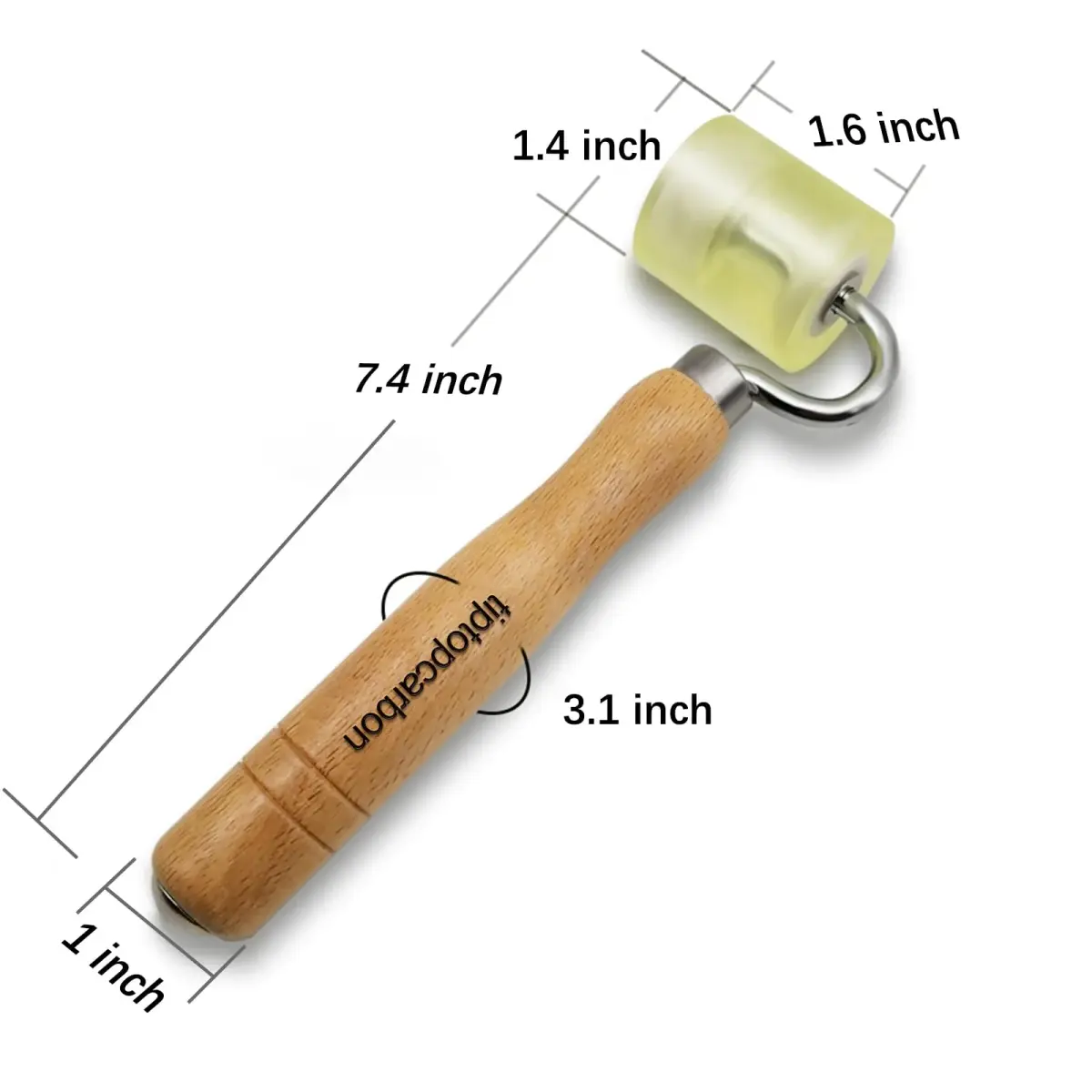 tiptopcarbon Wallpaper Smoothing Tool Kit with Seam Roller & Craft Knife | 8-Piece Set - view 6