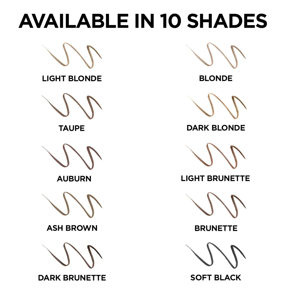 L'Oreal Paris Brow Stylist Definer Waterproof Eyebrow Pencil, Blonde, 0.003 oz (Pack of 2) | Ultra-Fine Mechanical Pencil - view 6