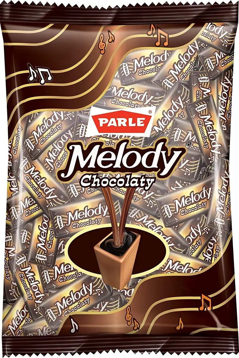 Parle Melody Chocolate Bar 195 g (6.88 oz) | Rich Dark Chocolate Flavor - main product image