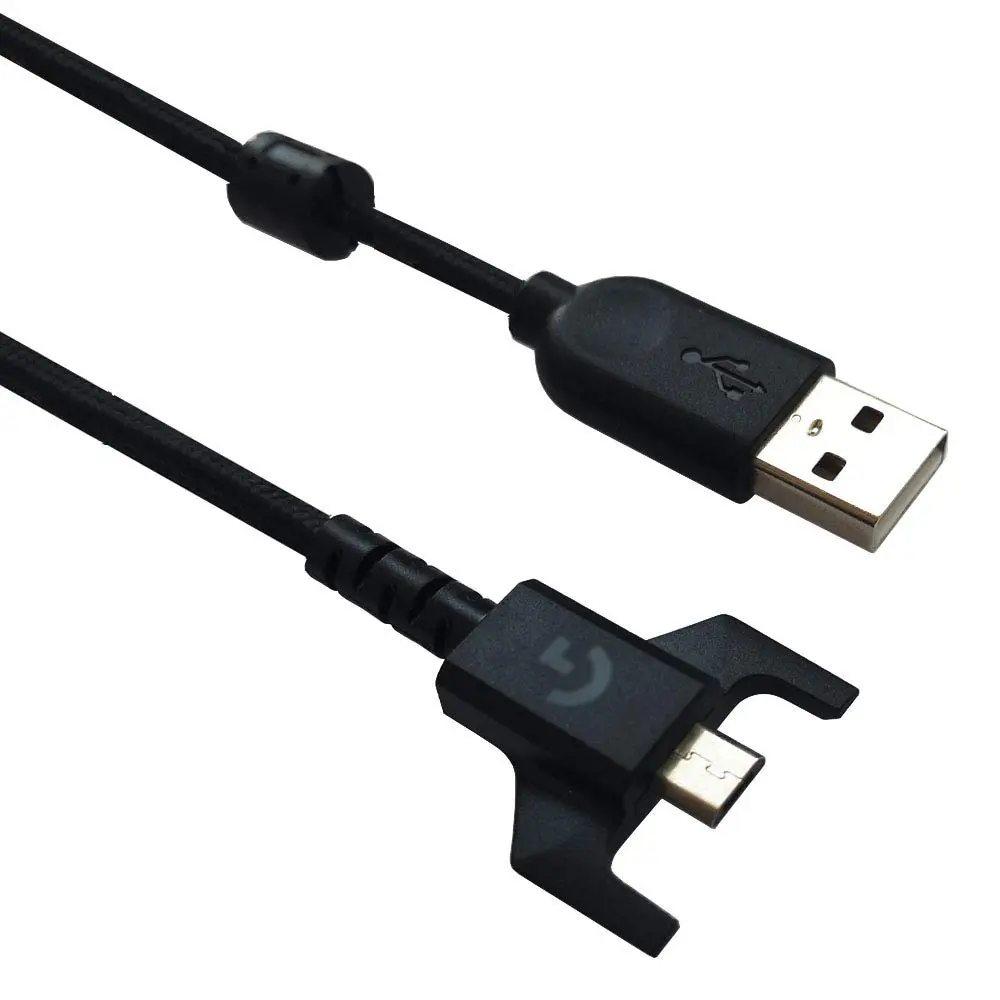 HUYUN USB Charging Cable Replacement for Logitech G403 G900 G903 G703 G PRO G Pro x Superlight Wireless Mouse | Durable 2m Tangle-Free - view 3