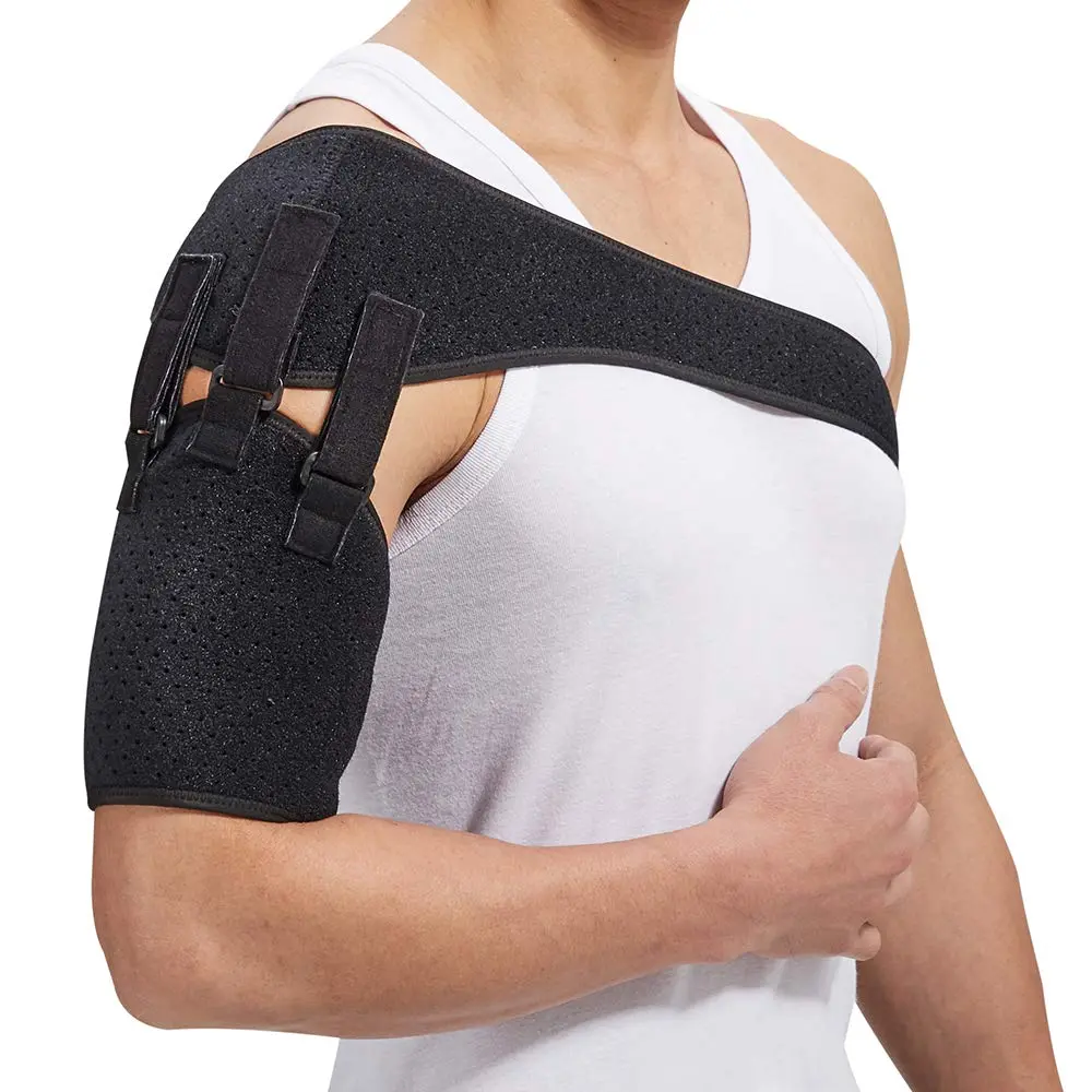 ACKEIVTO Shoulder Belt Support Arm Sling for Stroke & Dislocation | Adjustable Right/Left | Unisex - main product image