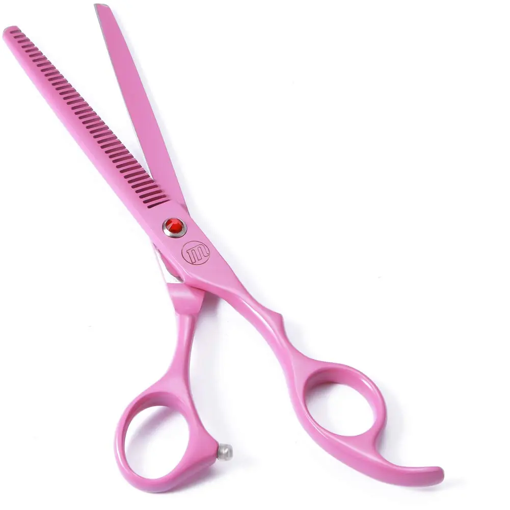 Moontay 7" Professional Dog Grooming Scissors Set of 5 with Pet Comb & Bag | Sharp, Ergonomic & Hand Forged - view 5