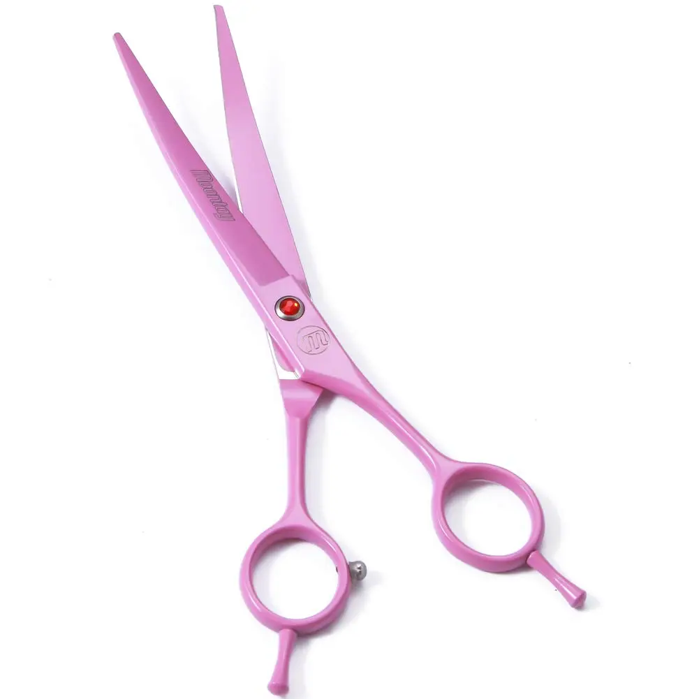 Moontay 7" Professional Dog Grooming Scissors Set of 5 with Pet Comb & Bag | Sharp, Ergonomic & Hand Forged - view 2