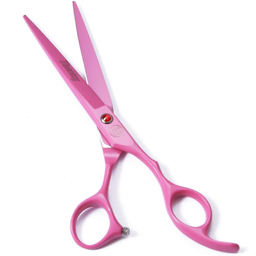 Moontay 7" Professional Dog Grooming Scissors Set of 5 with Pet Comb & Bag | Sharp, Ergonomic & Hand Forged - view 3