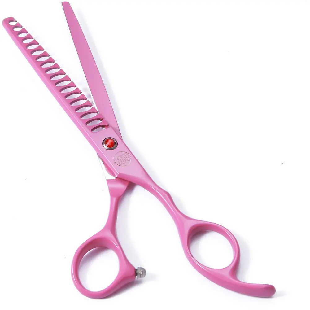 Moontay 7" Professional Dog Grooming Scissors Set of 5 with Pet Comb & Bag | Sharp, Ergonomic & Hand Forged - view 4