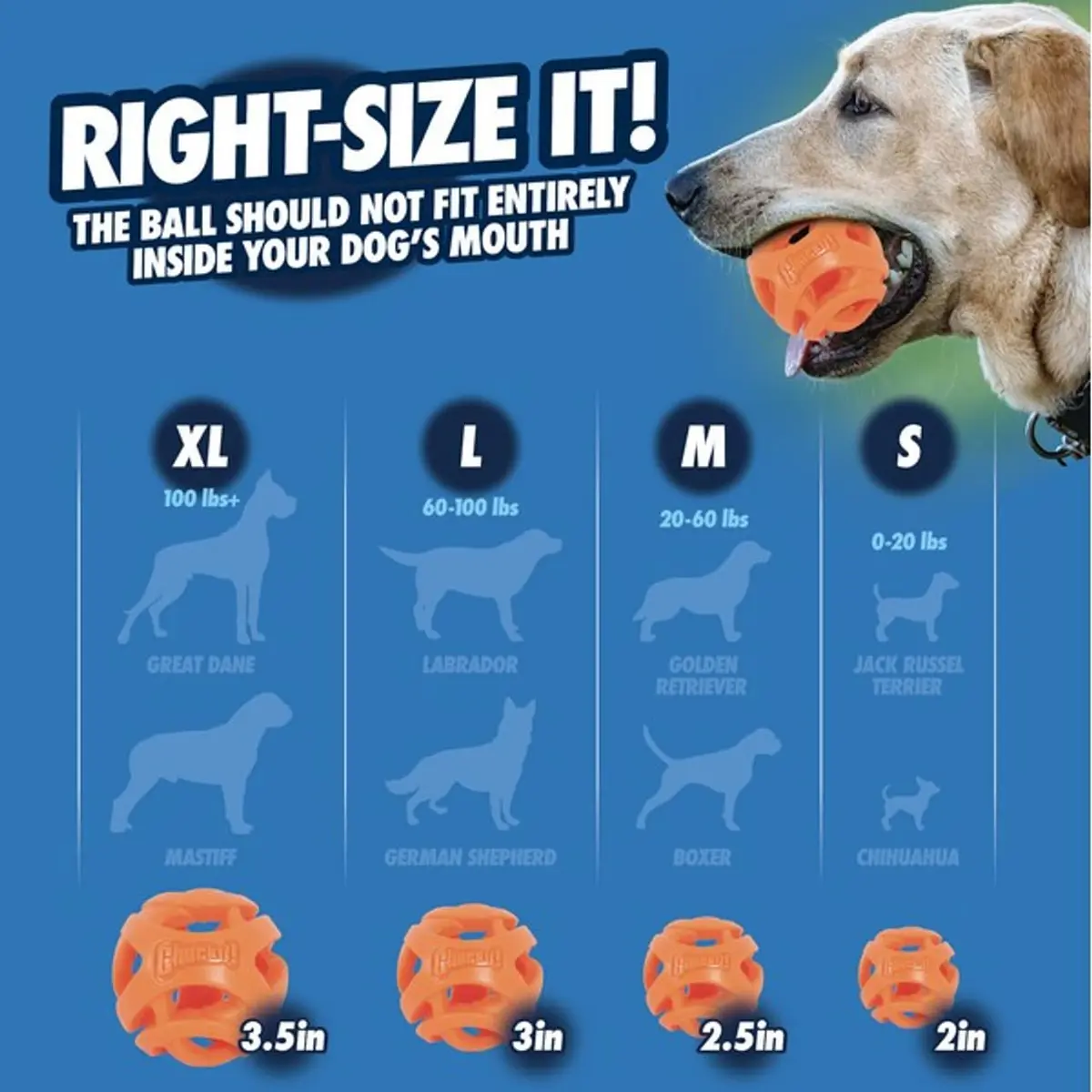 Chuckit! Air Fetch Football Dog Toy, Orange | Breathable, Buoyant & Suitable for All Breeds - view 6