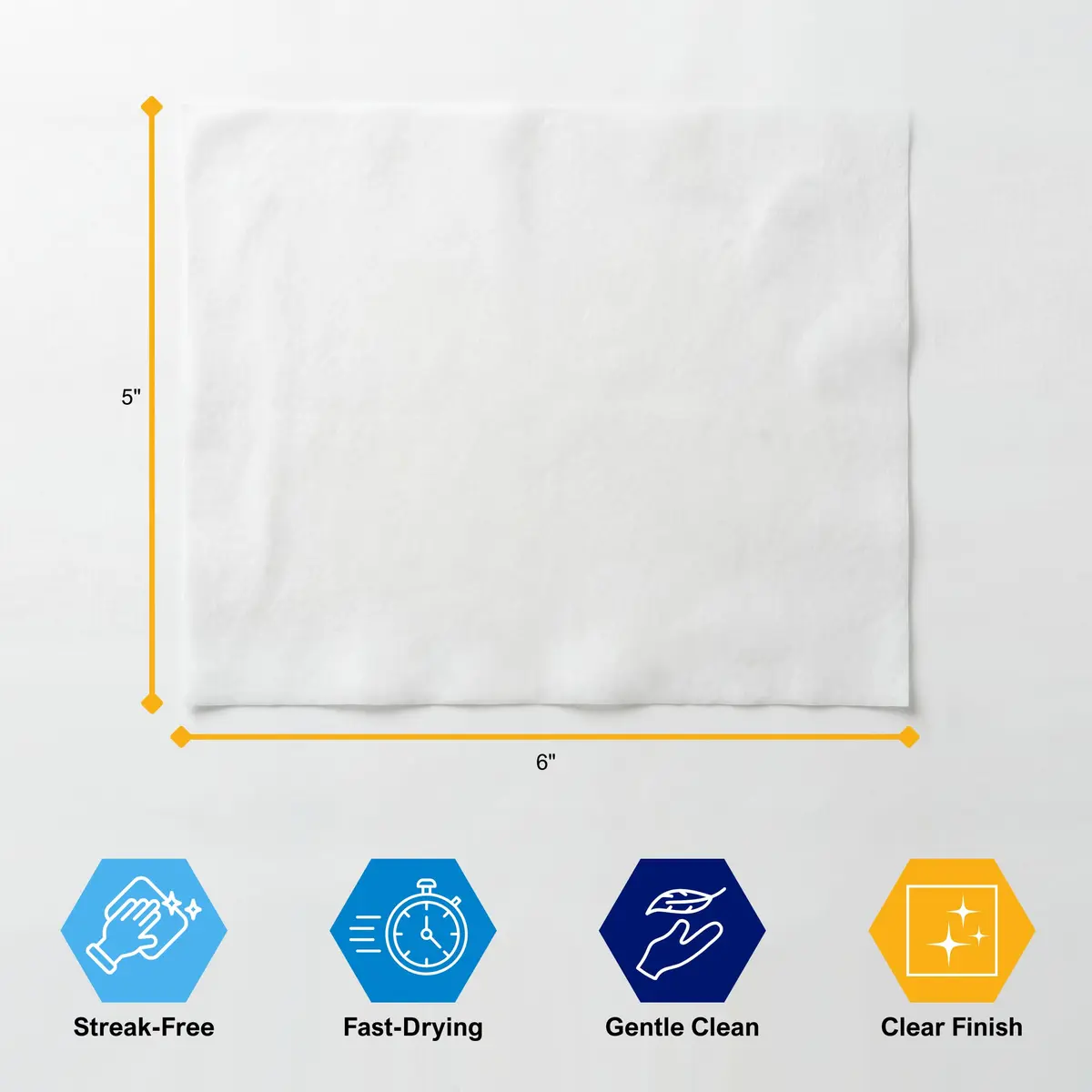 MED PRIDE Lens and Screen Cleaning Wipes 100 Count | Anti-Fog, Scratch-Free, Anti-Static for Eyeglasses & Devices - view 2