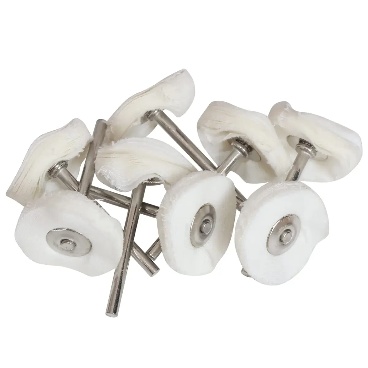 FPPO 1Inch Polishing Buffing Wheel Set with 3mm Shank | 50 Pieces for Rotary Tools - view 4