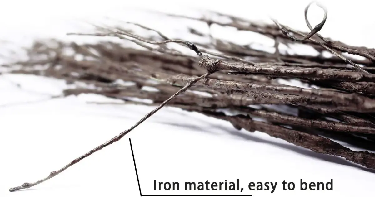 MISSWARM Artificial Curly Willow Branches 78cm (30.7in) | 10 Pcs Lifelike Bendable Stems for Home Decor - view 3