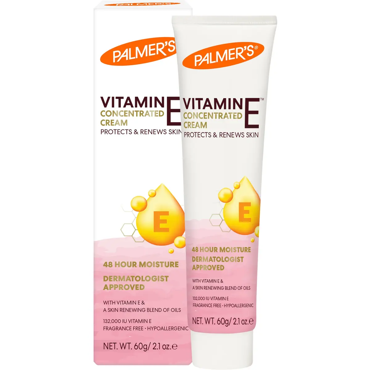 Palmer's Concentrated Hand & Body Cream with Vitamin E 2.1oz | Nourishes & Moisturizes Dry Skin - main product image