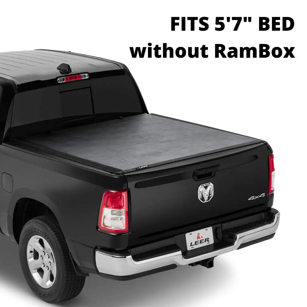 LEER SR250 Soft Rolling Truck Bed Tonneau Cover 5'7" | Weatherproof, Easy Install, Limited Lifetime Warranty - view 2