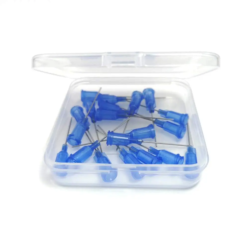 SANANTS 22 Gauge Blunt Tip Syringe Needle 1 Inch | Non-Sterile Lab Dispensing Tool, Blue - view 5