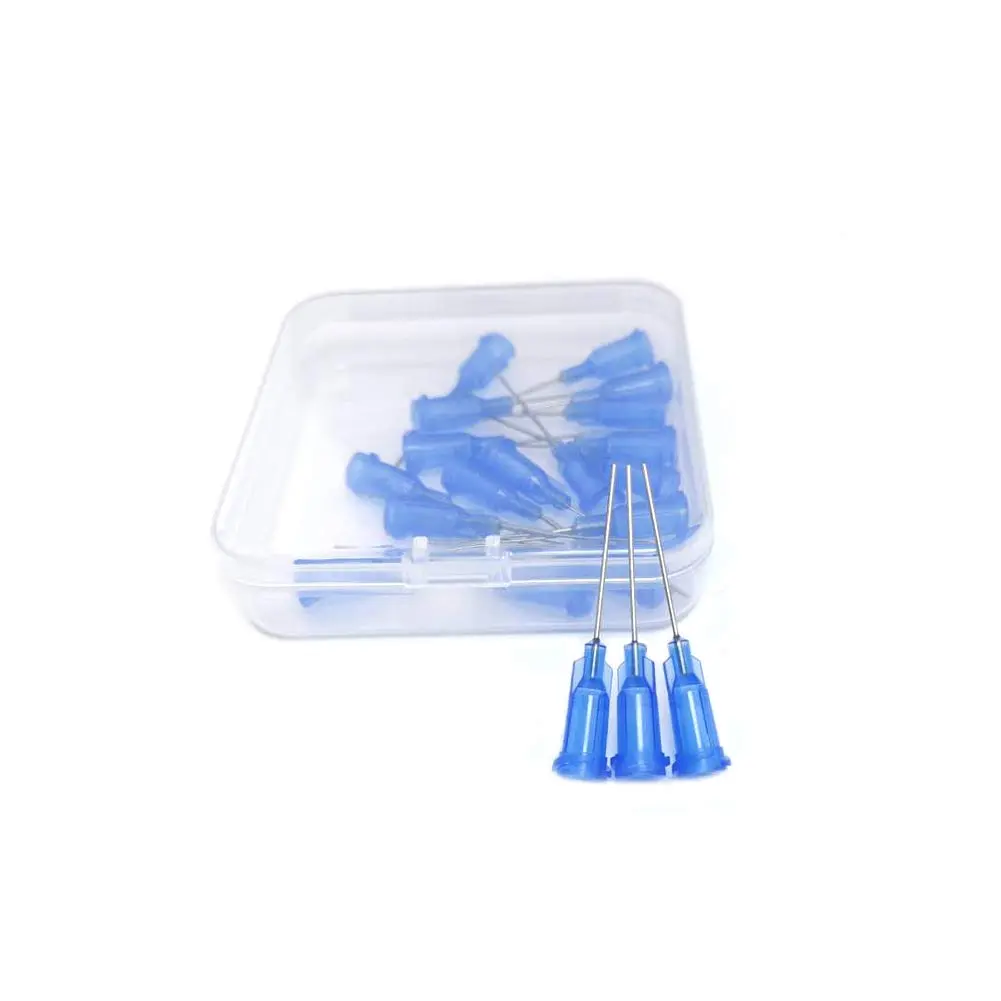 SANANTS 22 Gauge Blunt Tip Syringe Needle 1 Inch | Non-Sterile Lab Dispensing Tool, Blue - view 7