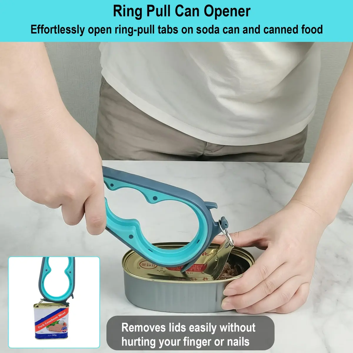 Otstar Jar Opener & Bottle Opener for Seniors with Arthritis, Weak Hands | Effortless Grip & Durable Design - view 6