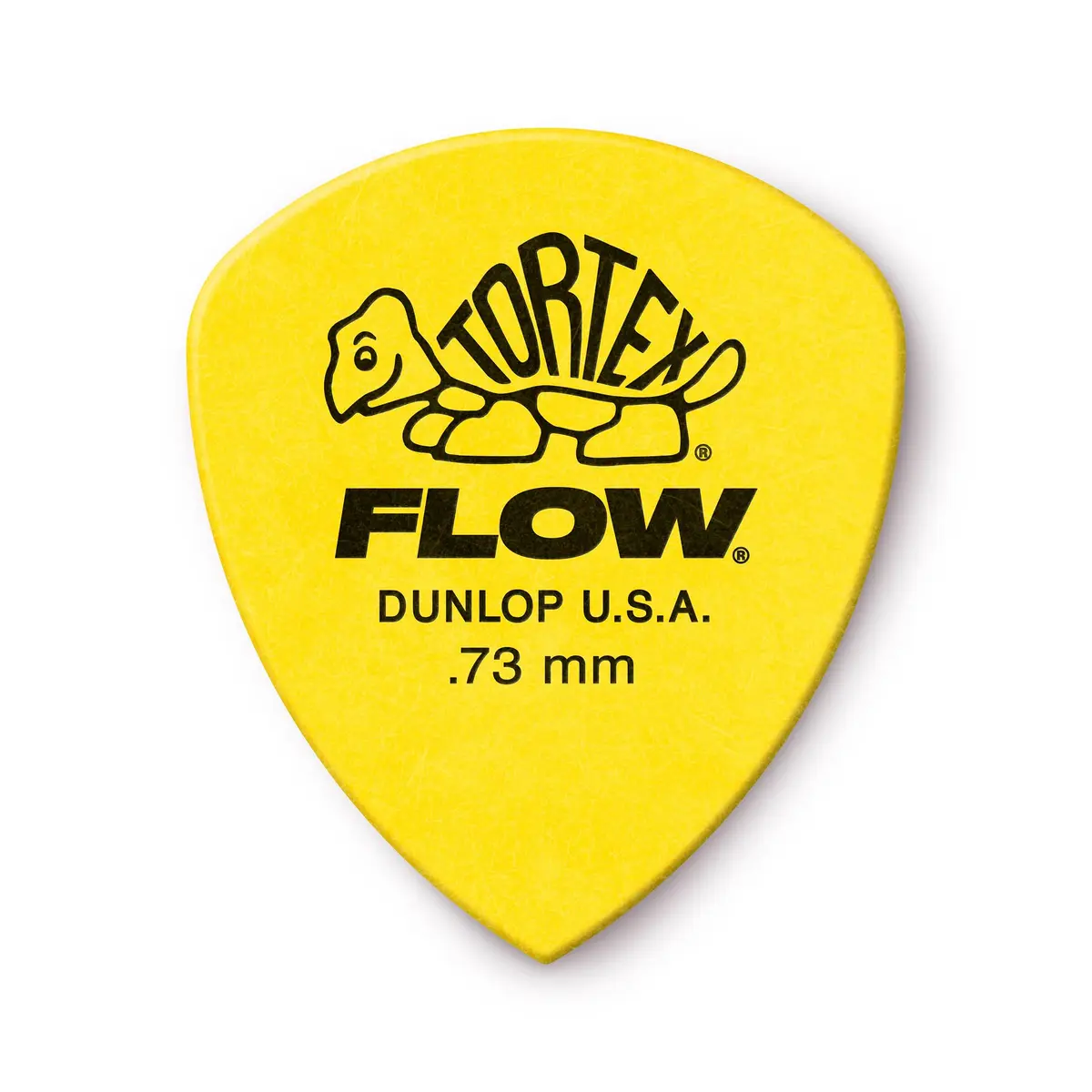 Jim Dunlop Tortex® Flow® Pick .73MM | Bright, Snappy Attack, Durable & Made in USA - main product image