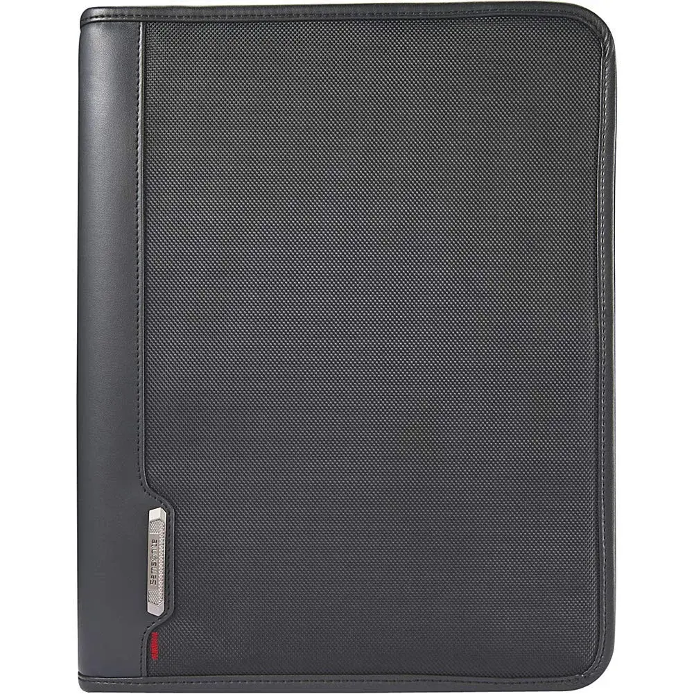 Samsonite Xenon Business 3 Ring Portfolio, Black, 33cm x 25.4cm x 5.1cm (13.5" x 10" x 2") | Professional Organizer for Meetings - view 3