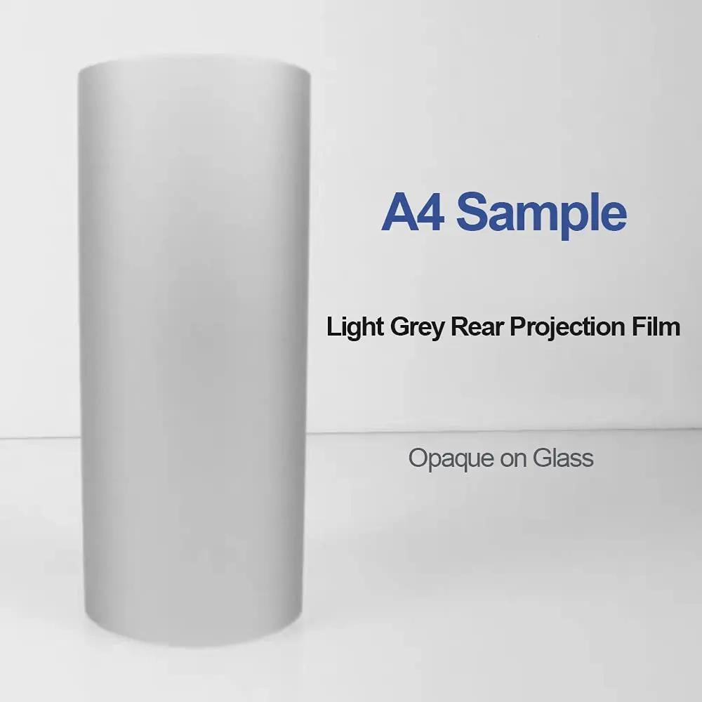 SW Holographic Rear Projection Film A4 Sample 21cm x 29.7cm (8.3Inchx11.7Inch) | Self-Adhesive for Clear Image Display - view 3
