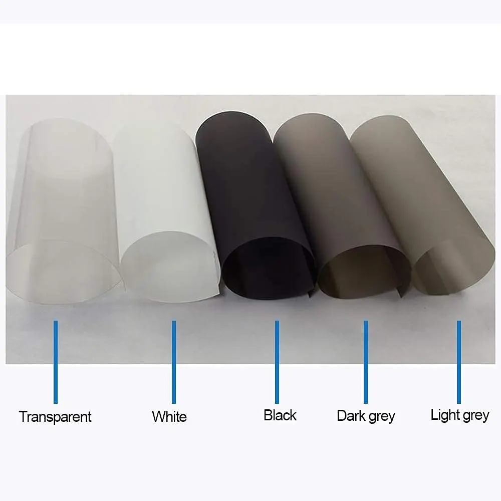 SW Dark Grey Rear Projection Screen Film 29.7cm x 21.1cm (11.7" x 8.3") | Self-Adhesive Holographic Display Fabric - view 4