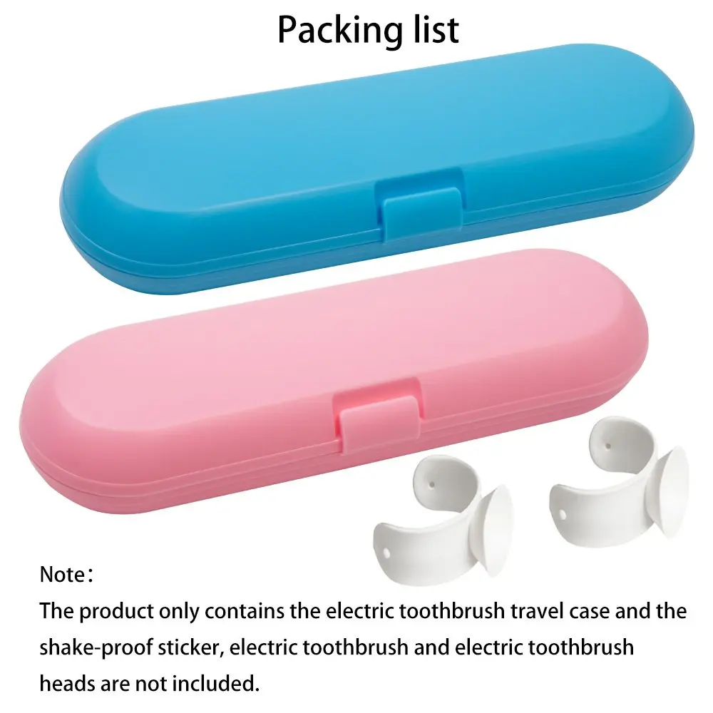 Nincha Travel Case for Oral-B Pro Series | Portable, Food-Safe Plastic, Fits 1 Handle & 3 Brush Heads - view 5
