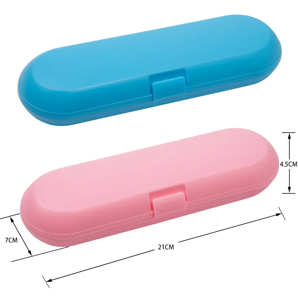 Nincha Travel Case for Oral-B Pro Series | Portable, Food-Safe Plastic, Fits 1 Handle & 3 Brush Heads - main product image