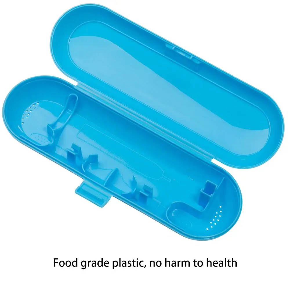 Nincha Travel Case for Oral-B Pro Series | Portable, Food-Safe Plastic, Fits 1 Handle & 3 Brush Heads - view 2