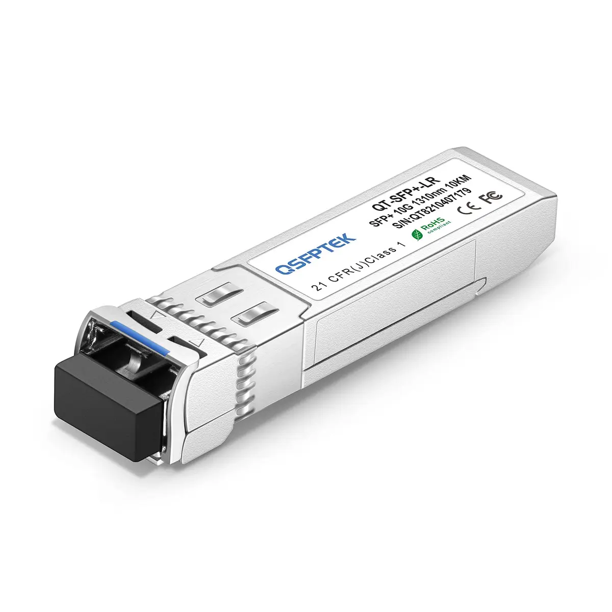 QSFPTEK 10GBASE-LR Module | 10Gb SFP+ Optical Transceiver 10km SMF Compatible for Arista - main product image