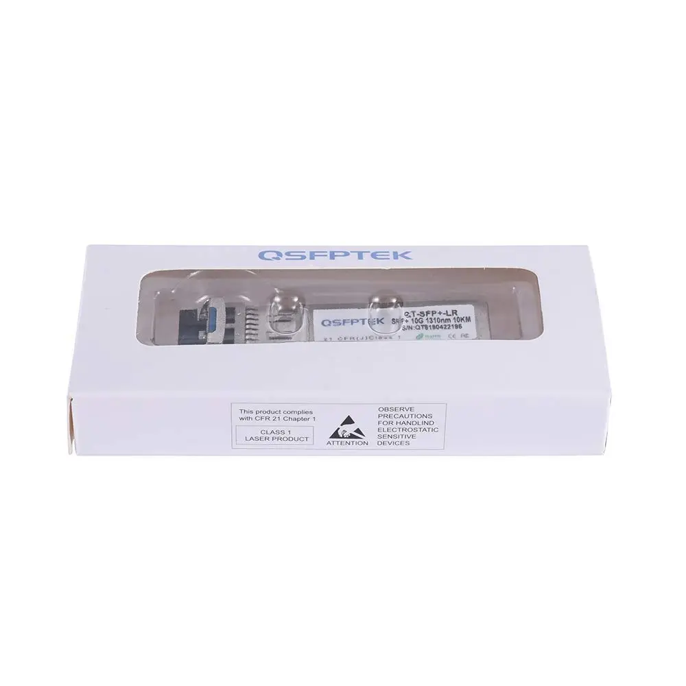 QSFPTEK 10GBASE-LR Module | 10Gb SFP+ Optical Transceiver 10km SMF Compatible for Arista - view 7