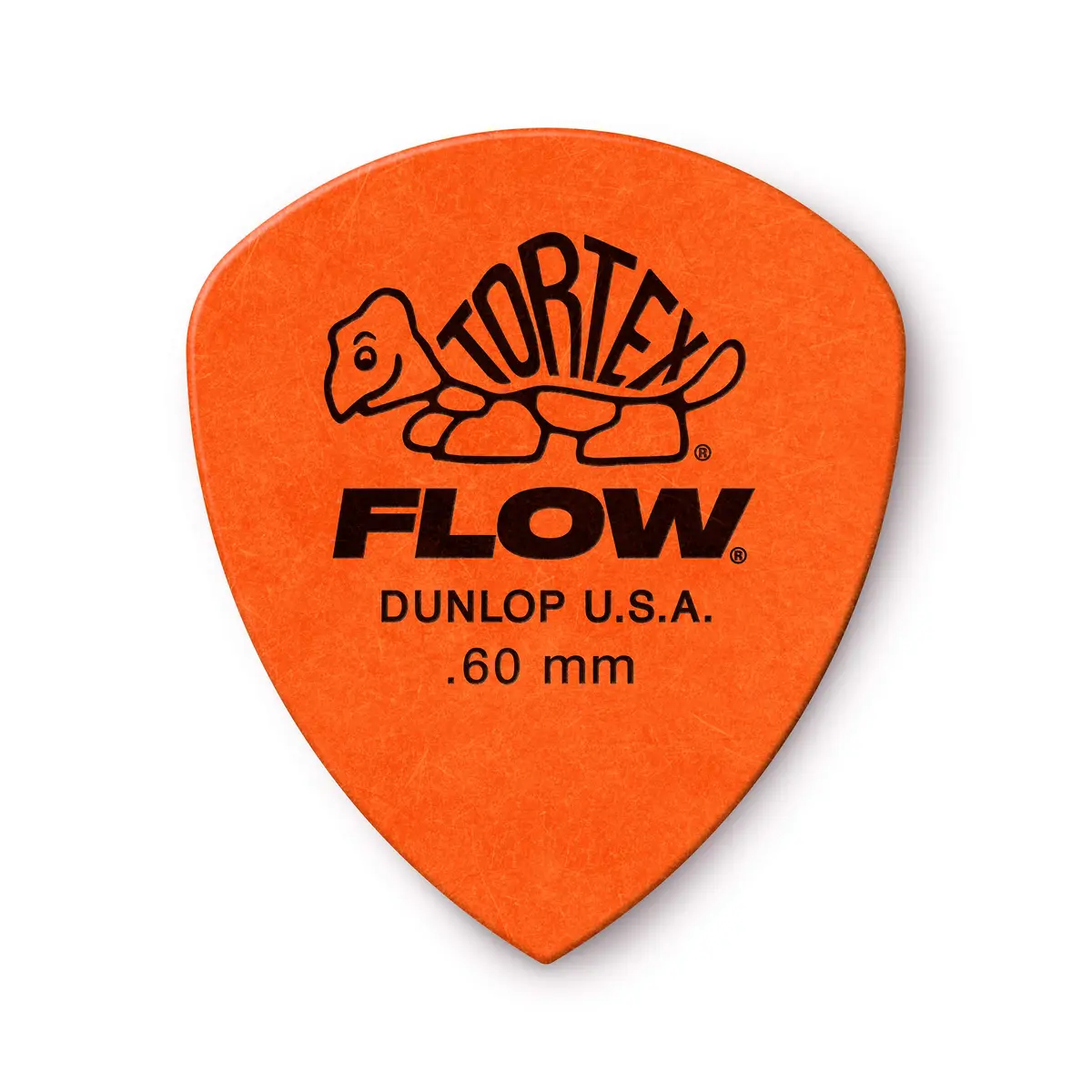 Jim Dunlop Tortex Flow Pick .60MM Orange 12-Pack | Precision Attack & Grip - main product image