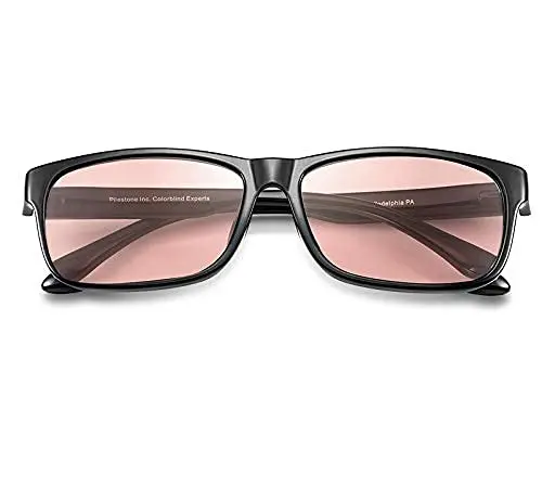 Pilestone TP-021 Color Blind Glasses Adventurer Classic Amber | Mild/Moderate Red-Green Blindness Indoor Use - main product image