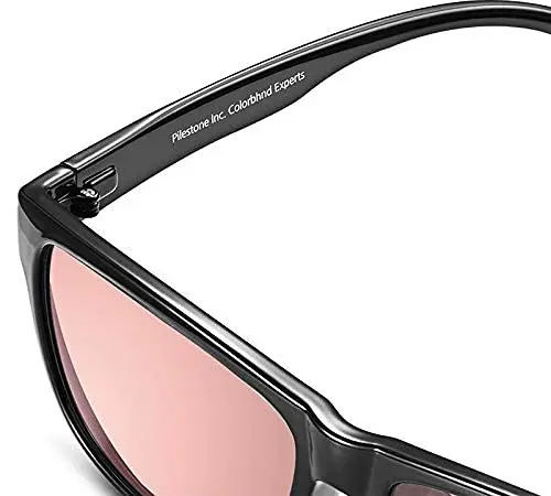 Pilestone TP-021 Color Blind Glasses Adventurer Classic Amber | Mild/Moderate Red-Green Blindness Indoor Use - view 5