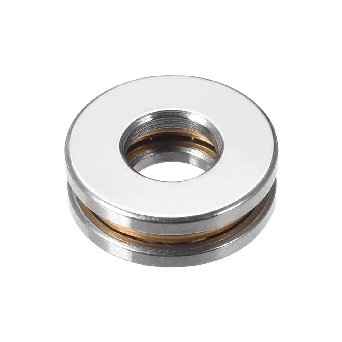 uxcell F5-12M Thrust Ball Bearings 5mm x 12mm x 4mm Chrome Steel Single Direction (2-Pack) | Precision Bearings for Industrial Applications - view 4